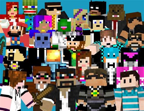 youtubers minecraft skins|youtubers 